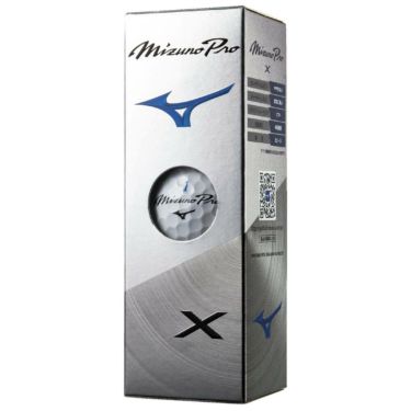ミズノ MIZUNO　Mizuno Pro X ミズノプロ エックス ゴルフボール　1ダース（12球入り）　ホワイト　2025年モデル 詳細2