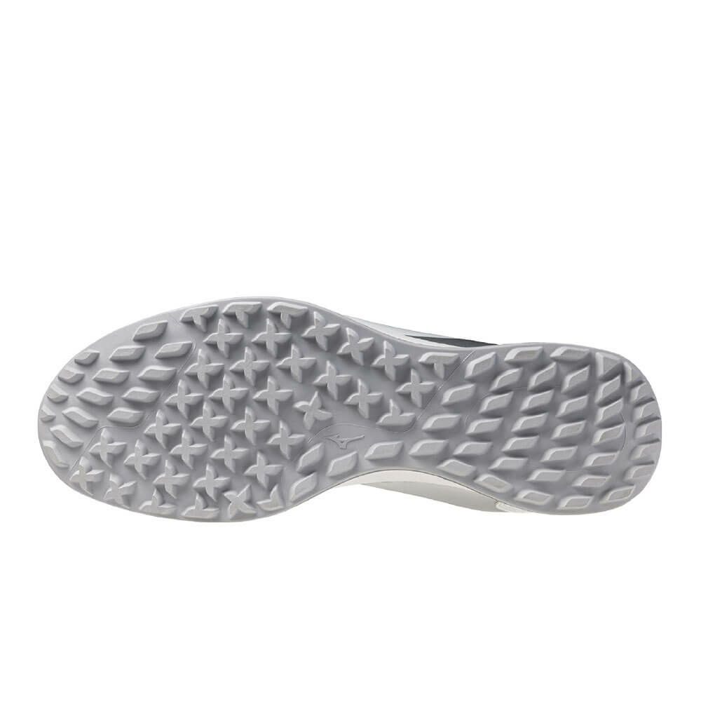 ミズノ MIZUNO　ジーエムスタイル ボア メンズ スパイクレス ゴルフシューズ 51GM2553 01 ホワイト×ブルー　2025年モデル 詳細4