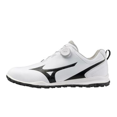 ミズノ MIZUNO　ジーエムスタイル ボア メンズ スパイクレス ゴルフシューズ 51GM2553 02 ホワイト×ブラックカモ　2025年モデル ホワイト×ブラックカモ