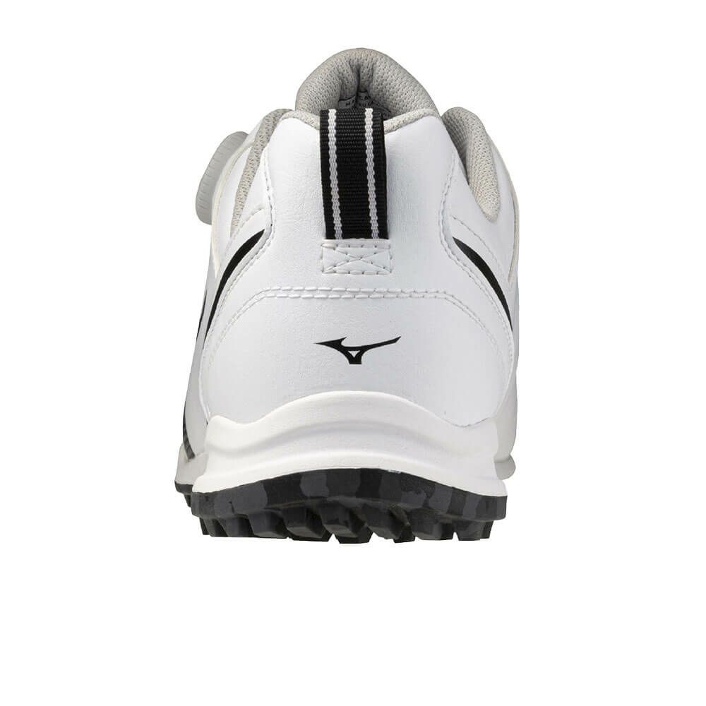 ミズノ MIZUNO　ジーエムスタイル ボア メンズ スパイクレス ゴルフシューズ 51GM2553 02 ホワイト×ブラックカモ　2025年モデル 詳細3
