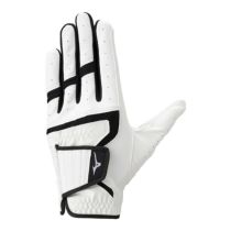 ミズノ MIZUNO　MX エムエックス メンズ ゴルフグローブ 5MGML553 01 ホワイト　2025年モデル