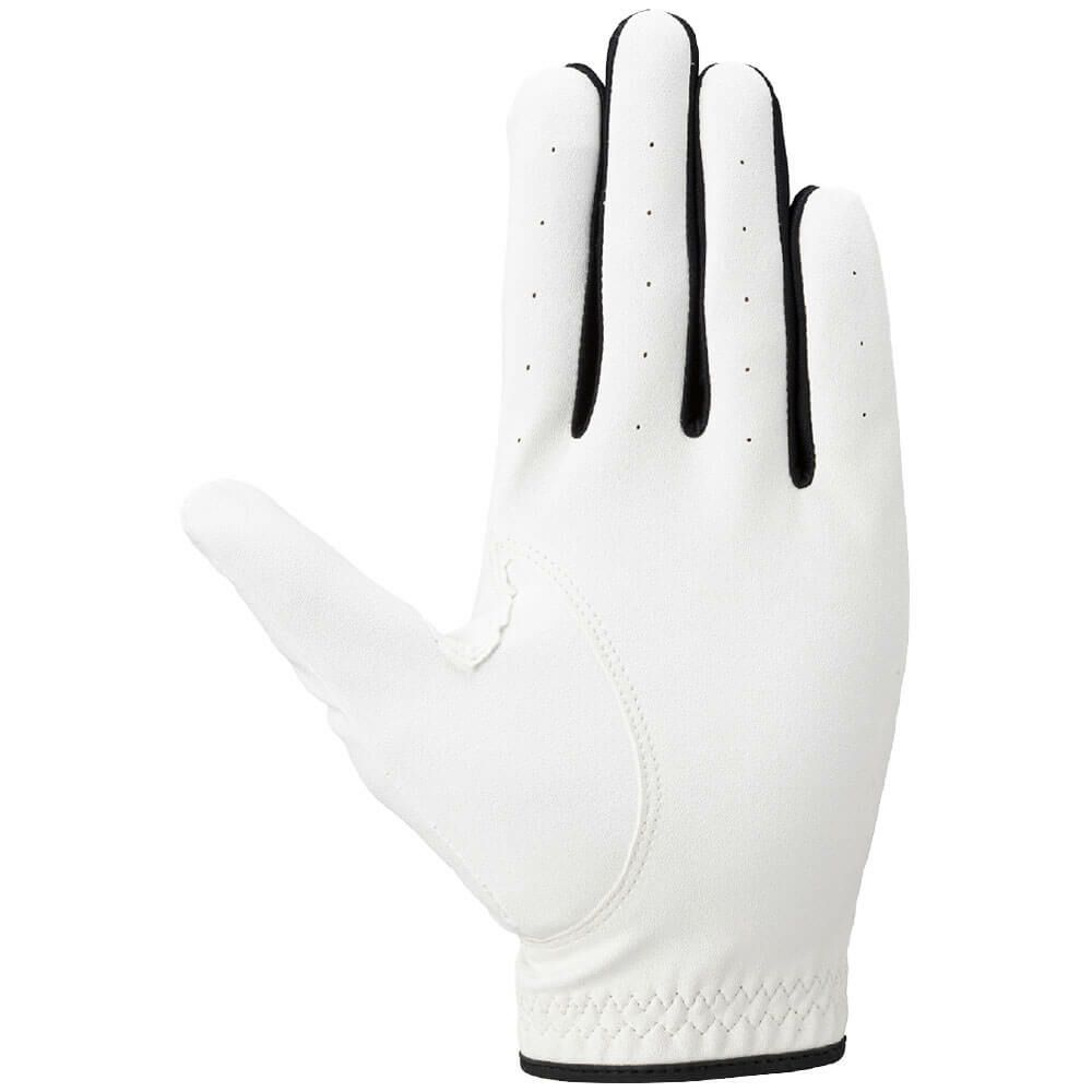 ミズノ MIZUNO　MX エムエックス メンズ ゴルフグローブ 5MGML553 01 ホワイト　2025年モデル 詳細1