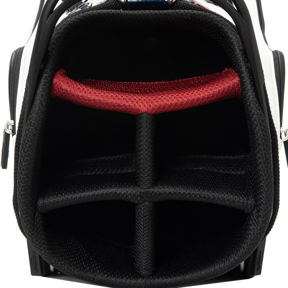 アドミラル Admiral　ランパントスポーツ キャディバッグ ADMG5BC5 90 トリコロール　2025年モデル トリコロール 詳細12
