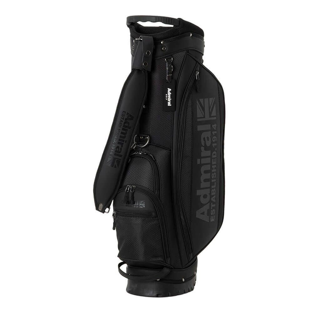 アドミラル Admiral　ライトウェイト スタンド キャディバッグ ADMG5BC6 10 ブラック　2025年モデル ブラック