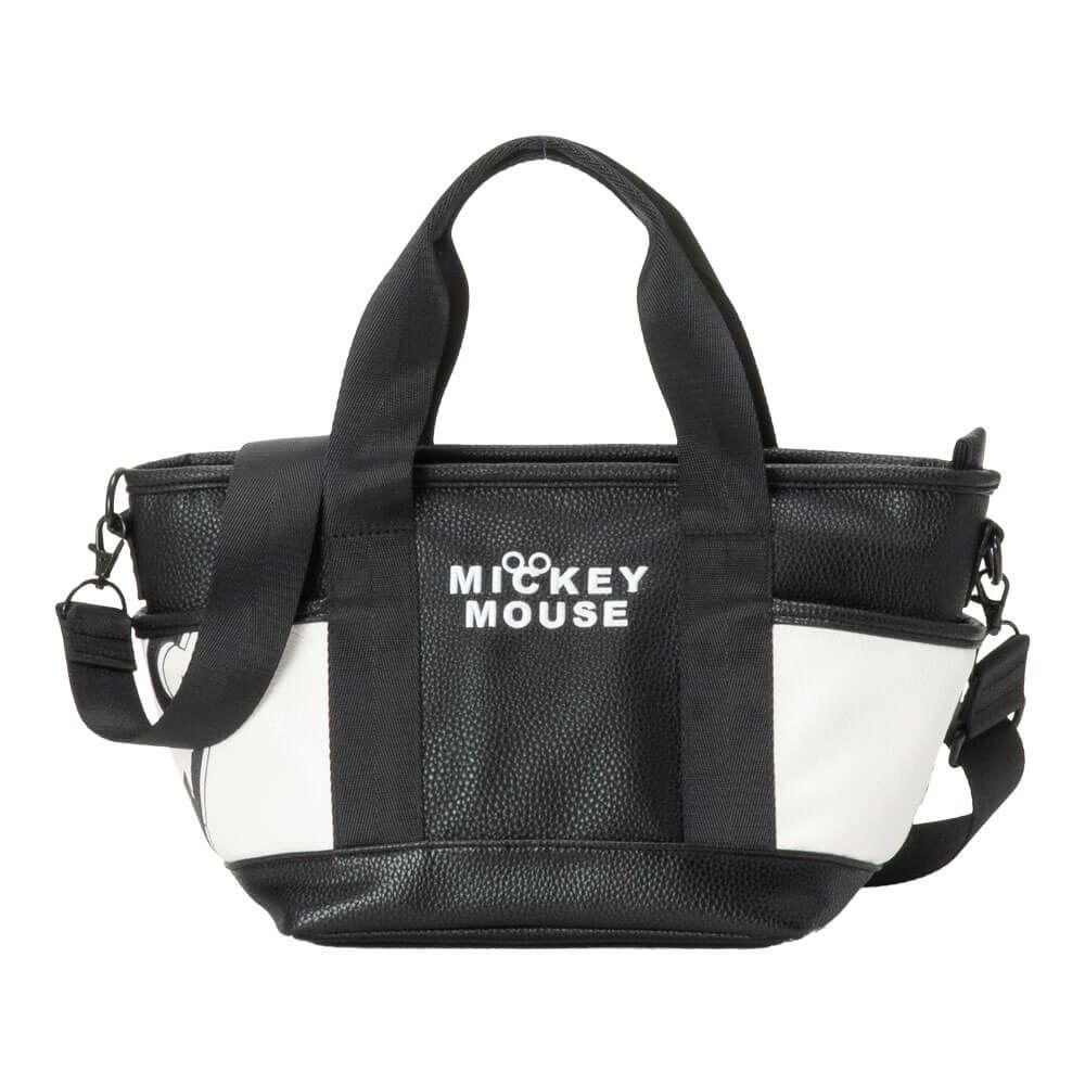モノクローム ミッキー ゴルフ ラウンドバッグ XYMG5FB2 10 ブラック [2025年モデル] ディズニー モノクローム ミッキー ゴルフ ラウンドバッグ XYMG5FB2 10