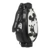 ディズニー モノクローム ミッキー ゴルフ キャディバッグ XYMG5FC1 00 ホワイト　2025年モデル ホワイト