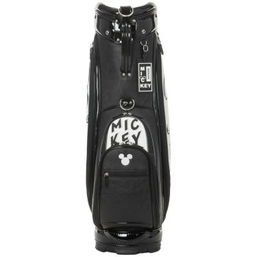 ディズニー モノクローム ミッキー ゴルフ キャディバッグ XYMG5FC1 00 ホワイト　2025年モデル ホワイト 詳細5