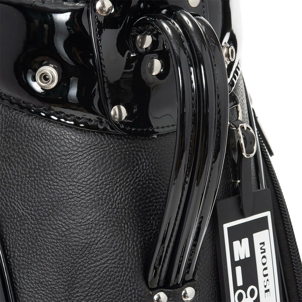 ディズニー モノクローム ミッキー ゴルフ キャディバッグ XYMG5FC1 00 ホワイト　2025年モデル ホワイト 詳細9