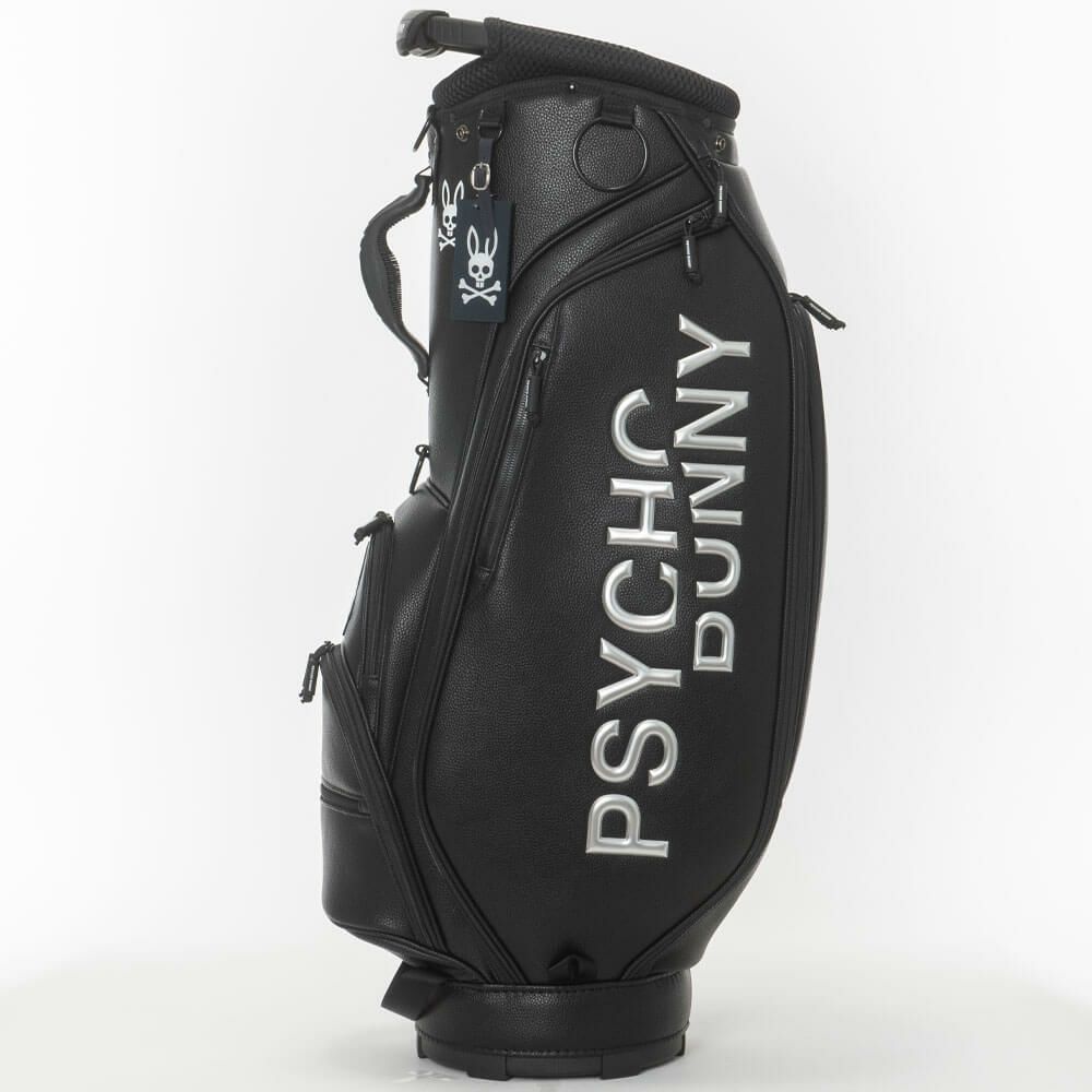 サイコバニー PsychoBunny　MONOTONE EDITION キャディバッグ PBMG5FC2 10 ブラック　2025年モデル ブラック 詳細4