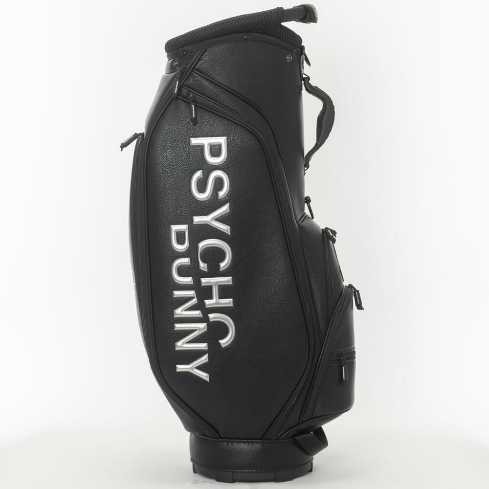 サイコバニー PsychoBunny　MONOTONE EDITION キャディバッグ PBMG5FC2 10 ブラック　2025年モデル ブラック 詳細5