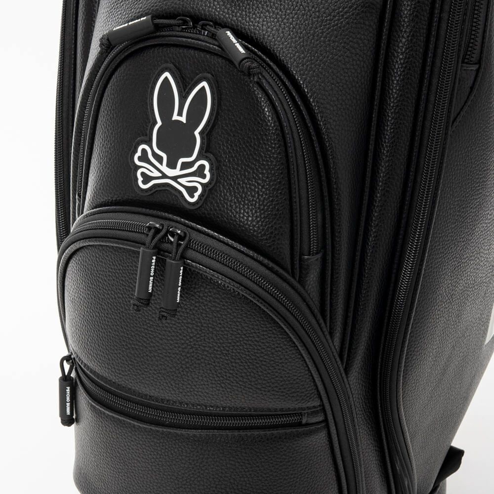 サイコバニー PsychoBunny　MONOTONE EDITION キャディバッグ PBMG5FC2 10 ブラック　2025年モデル ブラック 詳細7