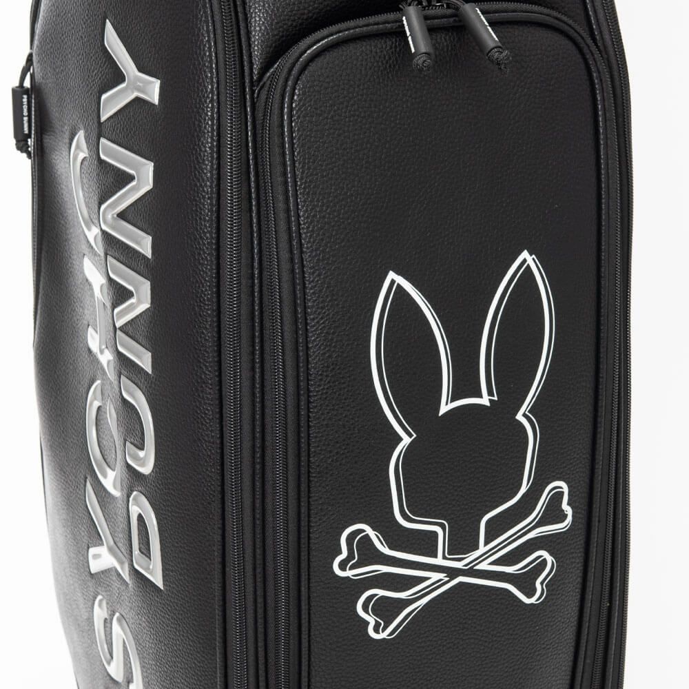 サイコバニー PsychoBunny　MONOTONE EDITION キャディバッグ PBMG5FC2 10 ブラック　2025年モデル ブラック 詳細13