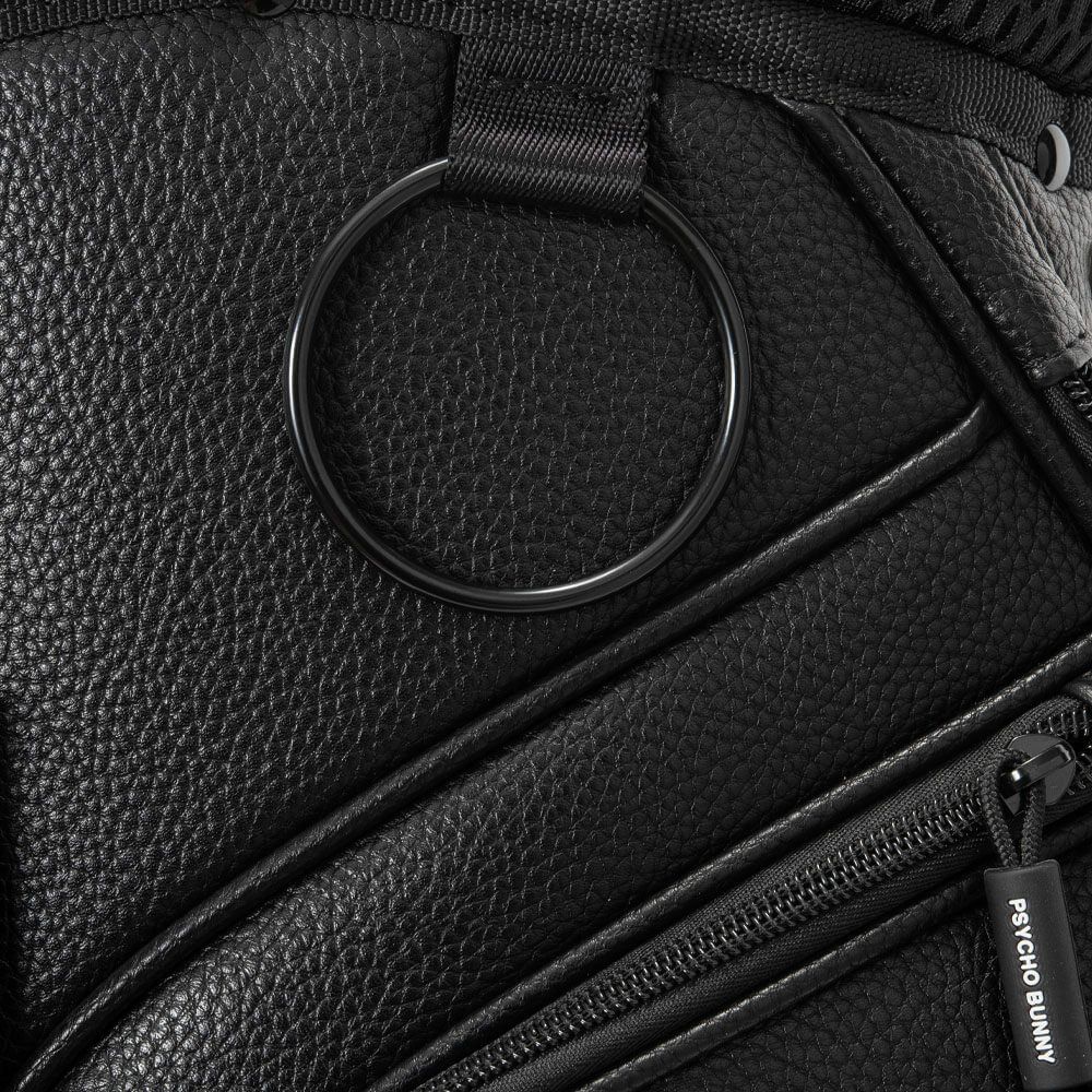 サイコバニー PsychoBunny　MONOTONE EDITION キャディバッグ PBMG5FC2 10 ブラック　2025年モデル ブラック 詳細14