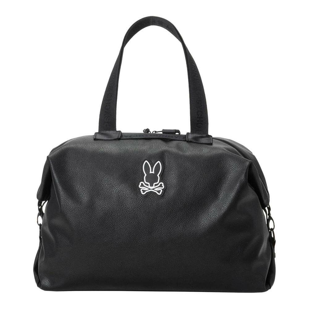 サイコバニー PsychoBunny　MONOTONE EDITION ボストンバック PBMG5FB2 10 ブラック　2025年モデル ブラック