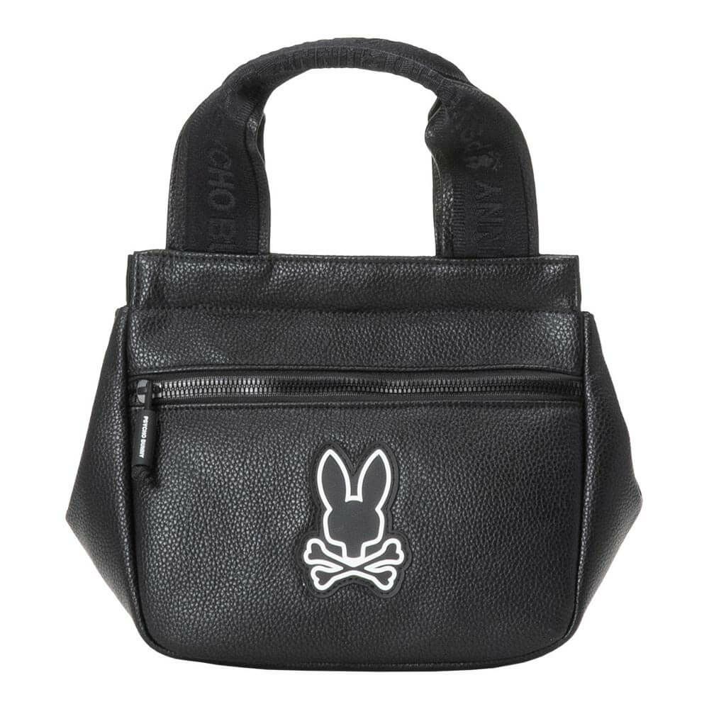 サイコバニー PsychoBunny　ラウンドバッグ MONOTONE EDITION ラウンドバッグ PBMG5FB3 10 ブラック　2025年モデル ブラック