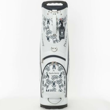 サイコバニー PsychoBunny　MONOGRAM キャディバッグ PBMG5FC5 00 ホワイト　2025年モデル ホワイト 詳細3