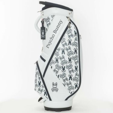 サイコバニー PsychoBunny　MONOGRAM キャディバッグ PBMG5FC5 00 ホワイト　2025年モデル ホワイト 詳細4