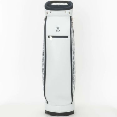 サイコバニー PsychoBunny　MONOGRAM キャディバッグ PBMG5FC5 00 ホワイト　2025年モデル ホワイト 詳細6