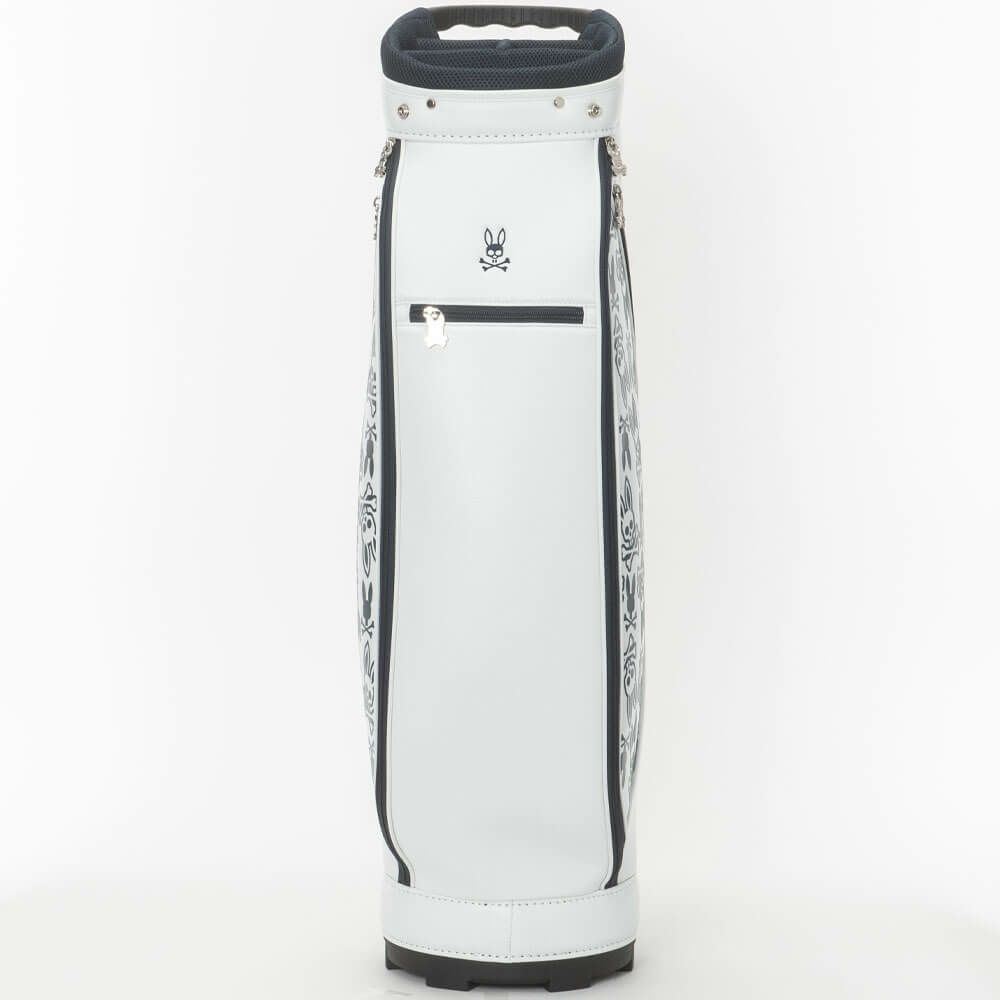 サイコバニー PsychoBunny　MONOGRAM キャディバッグ PBMG5FC5 00 ホワイト　2025年モデル ホワイト 詳細6