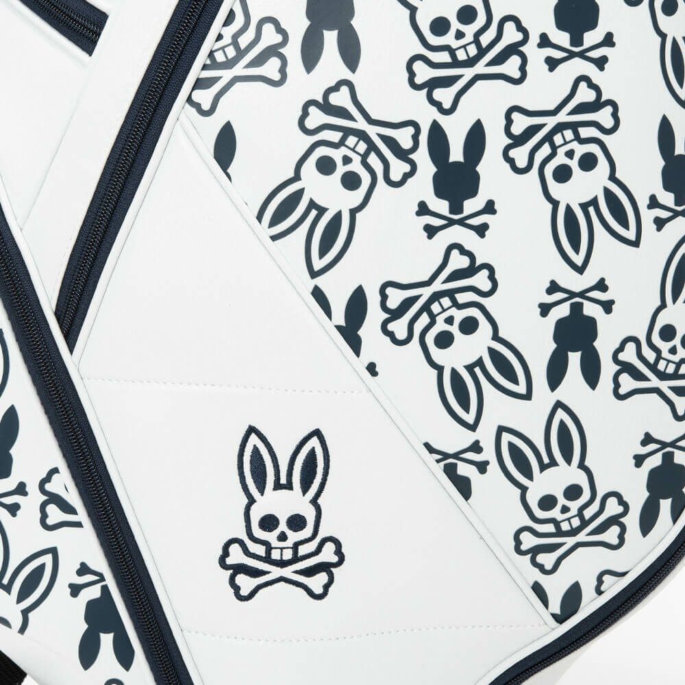 サイコバニー PsychoBunny　MONOGRAM キャディバッグ PBMG5FC5 00 ホワイト　2025年モデル ホワイト 詳細7