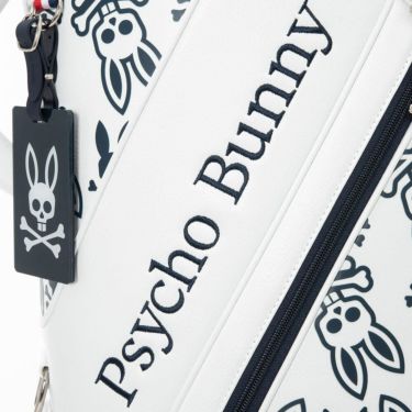 サイコバニー PsychoBunny　MONOGRAM キャディバッグ PBMG5FC5 00 ホワイト　2025年モデル ホワイト 詳細10