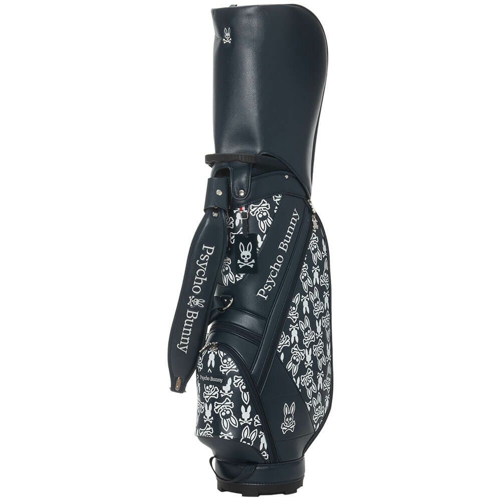 サイコバニー PsychoBunny　MONOGRAM キャディバッグ PBMG5FC5 30 ネイビー　2025年モデル ネイビー 詳細2