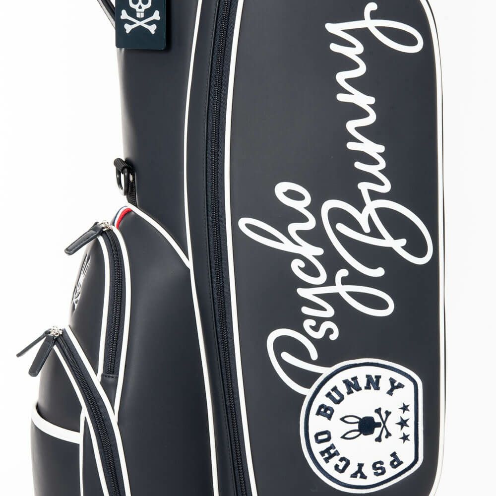 サイコバニー PsychoBunny　LWG スタンドキャディバッグ PBMG5FC6 30 ネイビー　2025年モデル ネイビー 詳細11