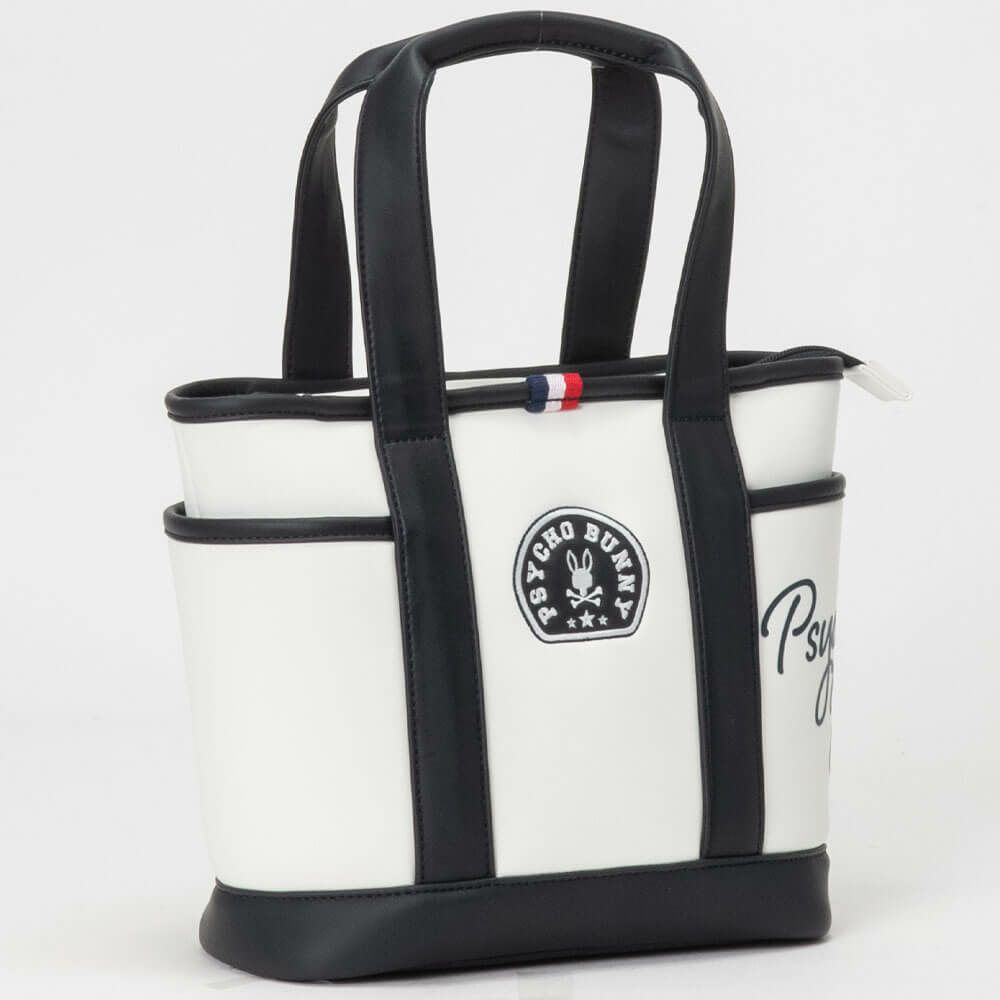 サイコバニー PsychoBunny　ラウンドバッグ LWG ラウンドバッグ PBMG5FBA 00 ホワイト　2025年モデル ホワイト 詳細4