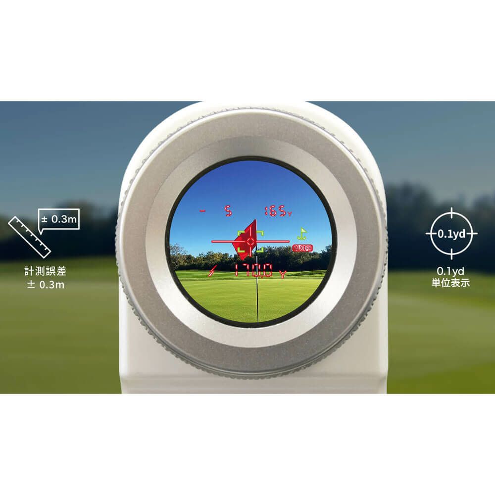 ショットナビ　レーザー距離計　Laser Sniper LINEA レーザー スナイパー リネア　ブラック 詳細4