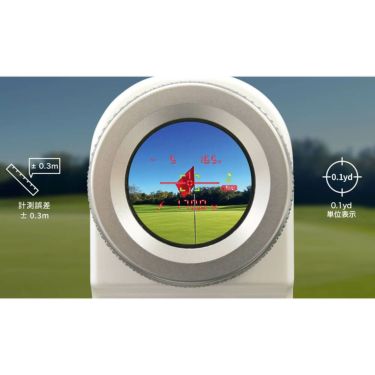 ショットナビ　レーザー距離計　Laser Sniper LINEA レーザー スナイパー リネア　ホワイト 詳細4