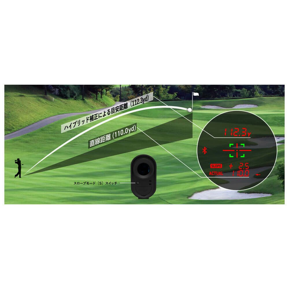 グリーンオン レーザー距離計　LASER CADDIE レーザーキャディー L04PRO　ブラック 詳細7