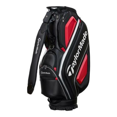 テーラーメイド　オーステック メンズ キャディバッグ UN725 M13503 ブラック/レッド　2025年モデル ブラック/レッド