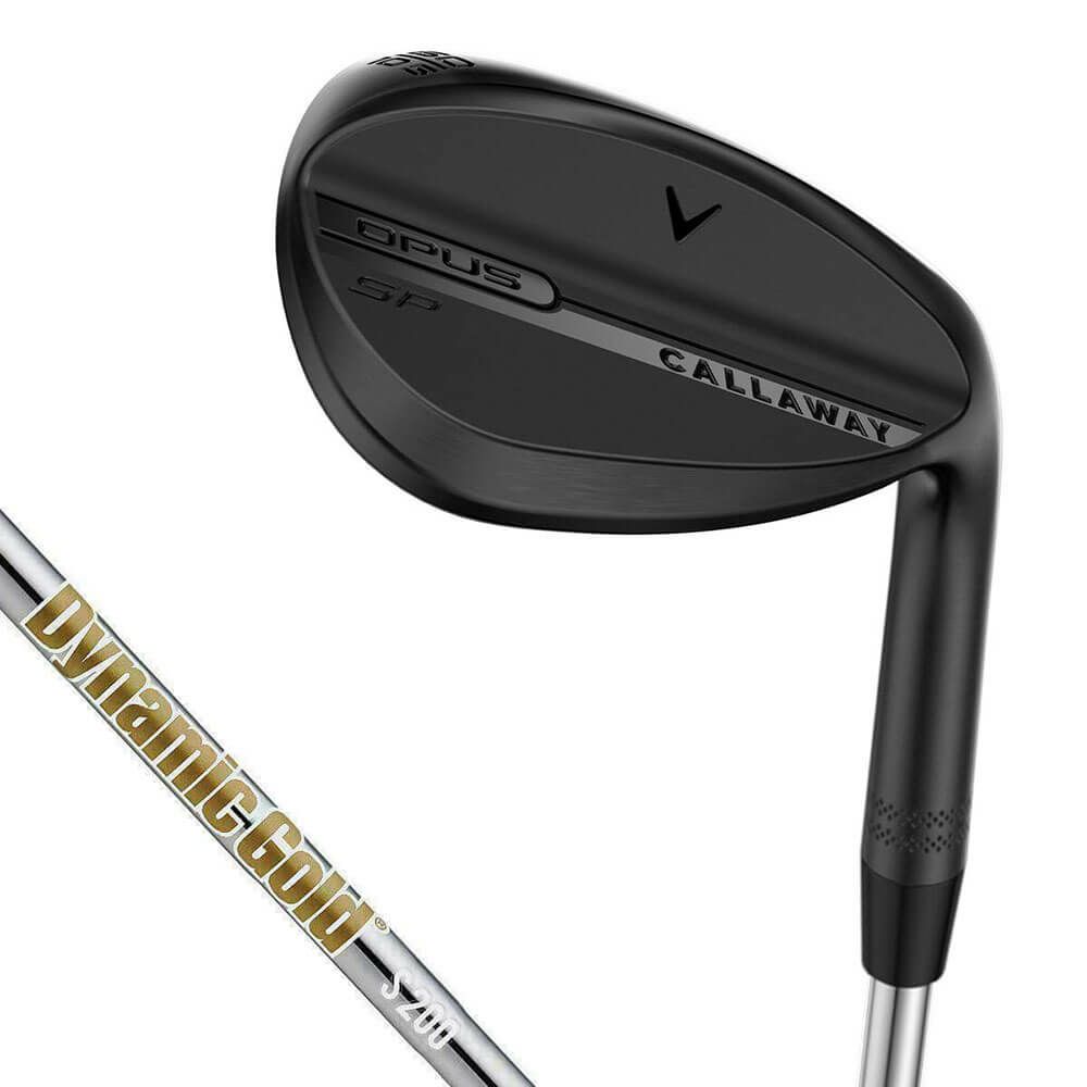 キャロウェイ　メンズ OPUS SP オーパスSP ブラック仕上げ ウェッジ　ダイナミックゴールド スチールシャフト [2025年モデル] キャロウェイ OPUS SP オーパスSP メンズ ブラック仕上げ ウェッジ