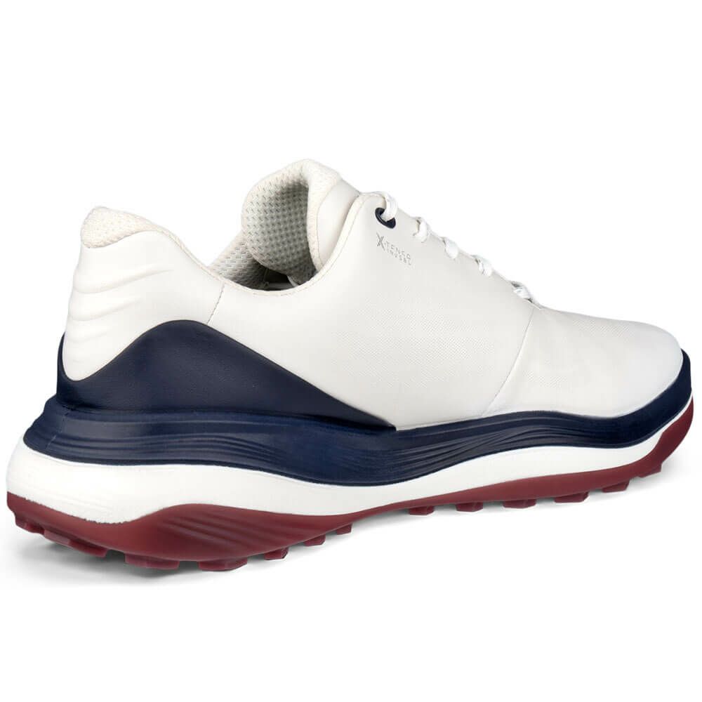 ecco エコー　LT1 エルティーワン レース メンズ スパイクレス ゴルフシューズ 132264 51293 WHITE/MARINE　2025年モデル 詳細3