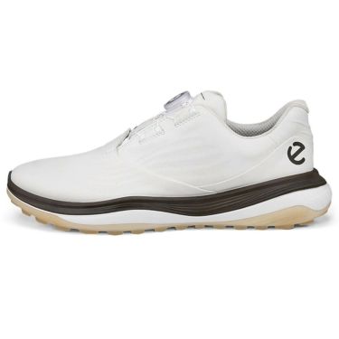 ecco エコー　LT1 BOA エルティーワン ボア メンズ スパイクレス ゴルフシューズ 132274 51173 WHITE/TARMAC　2025年モデル 詳細1