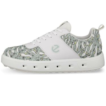 ecco エコー　STREET 720 ストリート セブントゥエンティ メンズ スパイクレス ゴルフシューズ 111724 54418 WHITE/ICE FLOWER　2025年モデル 詳細1