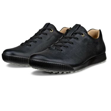 ecco エコー　STREET RETRO ストリートレトロ メンズ ソフトスパイク ゴルフシューズ 150634 01001 BLACK　2025年モデル BLACK（01001）