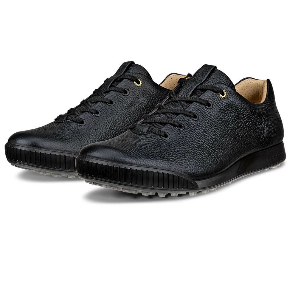 ecco エコー　STREET RETRO ストリートレトロ メンズ ソフトスパイク ゴルフシューズ 150634 01001 BLACK　2025年モデル BLACK（01001）