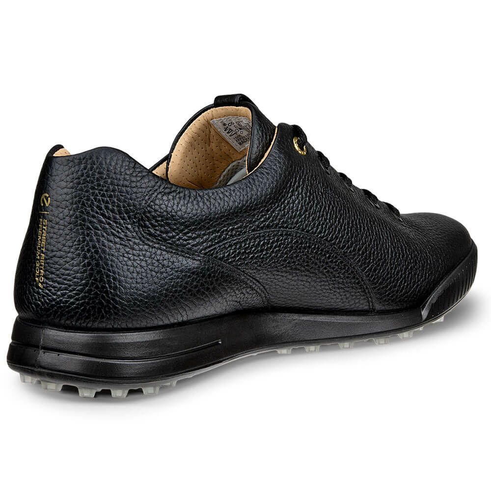 ecco エコー　STREET RETRO ストリートレトロ メンズ ソフトスパイク ゴルフシューズ 150634 01001 BLACK　2025年モデル 詳細4