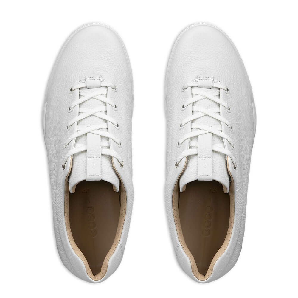 ecco エコー　STREET RETRO ストリートレトロ メンズ スパイクレス ゴルフシューズ 150634 01007 WHITE　2025年モデル 詳細5