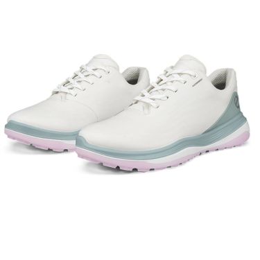 ecco エコー　LT1 エルティーワン レース レディース スパイクレス ゴルフシューズ 132753 54418 WHITE/ICE FLOWER　2025年モデル WHITE/ICE-FLOWER（01038）