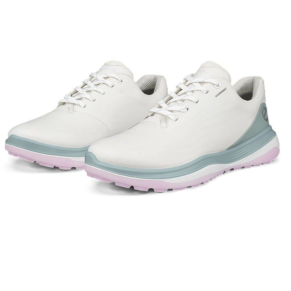 ecco エコー　LT1 エルティーワン レース レディース スパイクレス ゴルフシューズ 132753 54418 WHITE/ICE FLOWER　2025年モデル WHITE/ICE-FLOWER（01038）