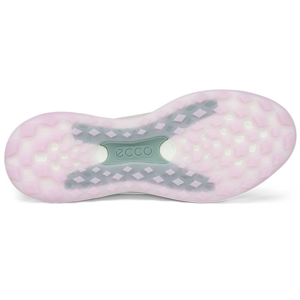 ecco エコー　LT1 エルティーワン レース レディース スパイクレス ゴルフシューズ 132753 54418 WHITE/ICE FLOWER　2025年モデル 詳細2