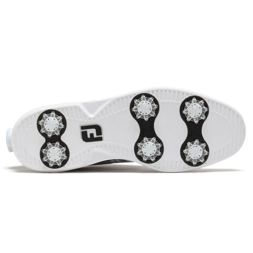 フットジョイ　イーコンフォート ボア 2025年モデル レディース ソフトスパイク ゴルフシューズ 98768 ホワイト/ブラック/レッド 詳細4