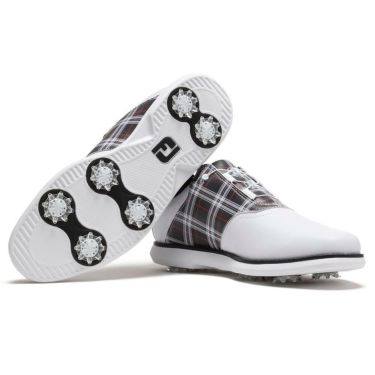 フットジョイ　イーコンフォート ボア 2025年モデル レディース ソフトスパイク ゴルフシューズ 98768 ホワイト/ブラック/レッド 詳細5