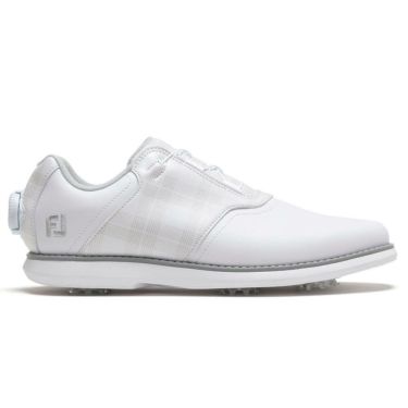 フットジョイ　イーコンフォート ボア 2025年モデル レディース ソフトスパイク ゴルフシューズ 98773 ホワイト/ホワイト/グレー 詳細2