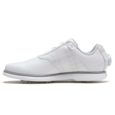 フットジョイ　イーコンフォート ボア 2025年モデル レディース ソフトスパイク ゴルフシューズ 98773 ホワイト/ホワイト/グレー 詳細3