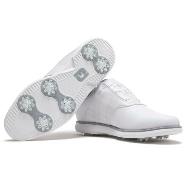 フットジョイ　イーコンフォート ボア 2025年モデル レディース ソフトスパイク ゴルフシューズ 98773 ホワイト/ホワイト/グレー 詳細5