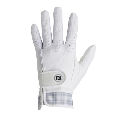 フットジョイ FootJoy　eComfort イーコンフォート 2025年モデル レディース ゴルフグローブ FGLE25 WG ホワイト/グレー ホワイト/グレー