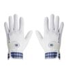 フットジョイ FootJoy　eComfort イーコンフォート 2025年モデル レディース 両手用 ゴルフグローブ FGLE25 WS ホワイト/スカイブルー ホワイト/スカイブルー